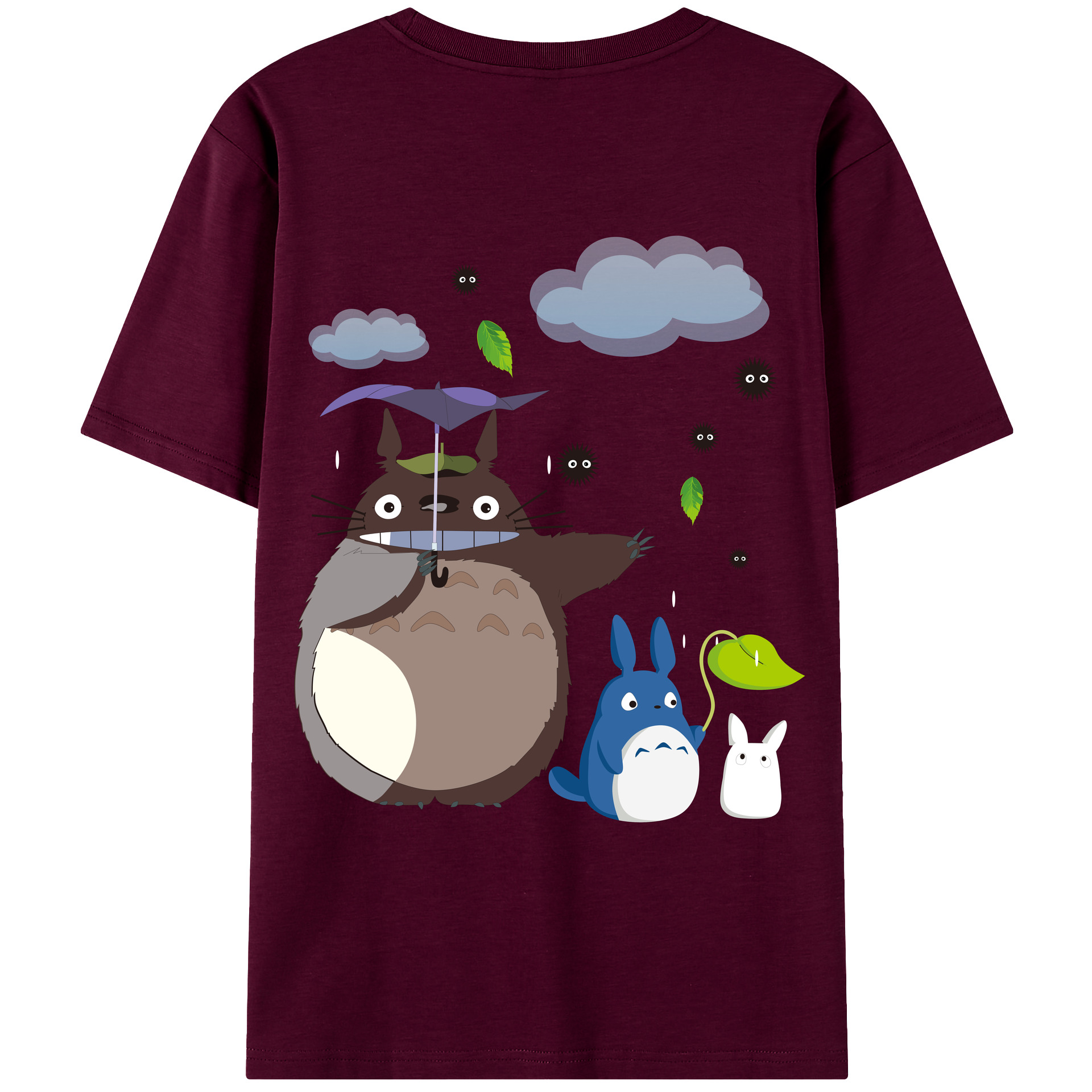 （画像用） となりのトトロ 草壁メイ 草壁サツキ My Neighbor Totoro Satsuki Kusakabe Mei Kusakabe レディース半袖Tシャツ(バックプリント)